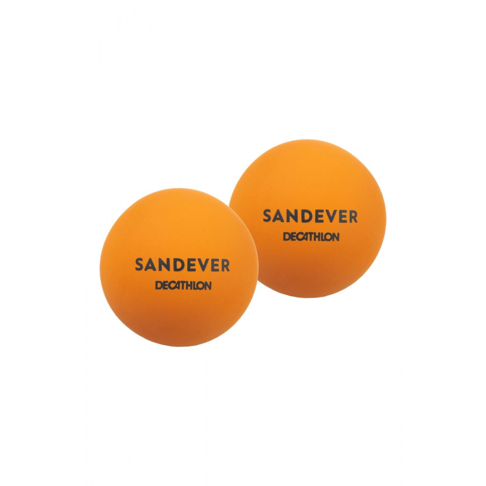 Sandever Plaj Tenis Topu X2 - Turuncu - Btb 100