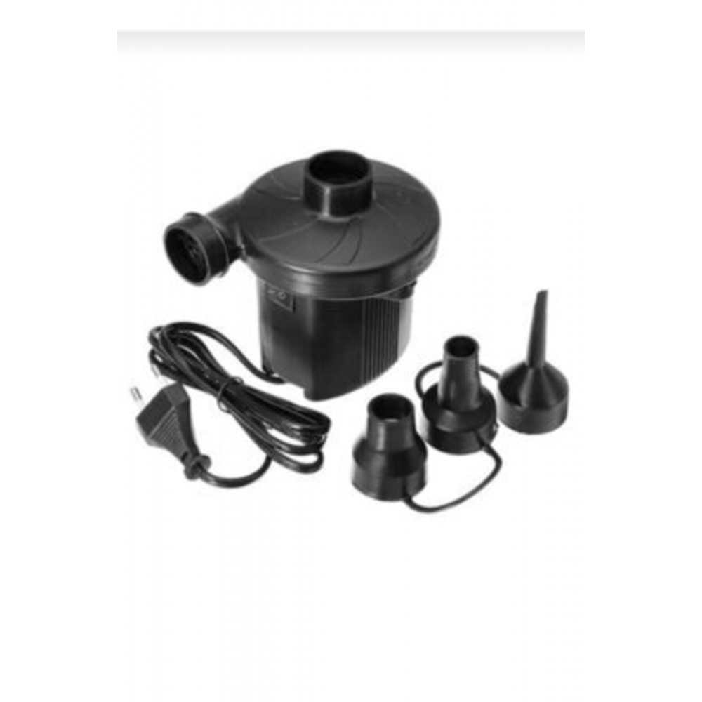 Elektrikli Ve Çakmak Soketli Havuz Yatak Şişirme Pompası Mangal Üfleme