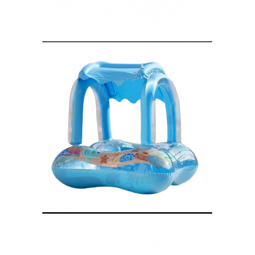 Baby & Çocuk Gölgelikli Oyuncakli Deniz Simidi-can Simidi-bebek Botu-0-5 Yaş-şişme Bot