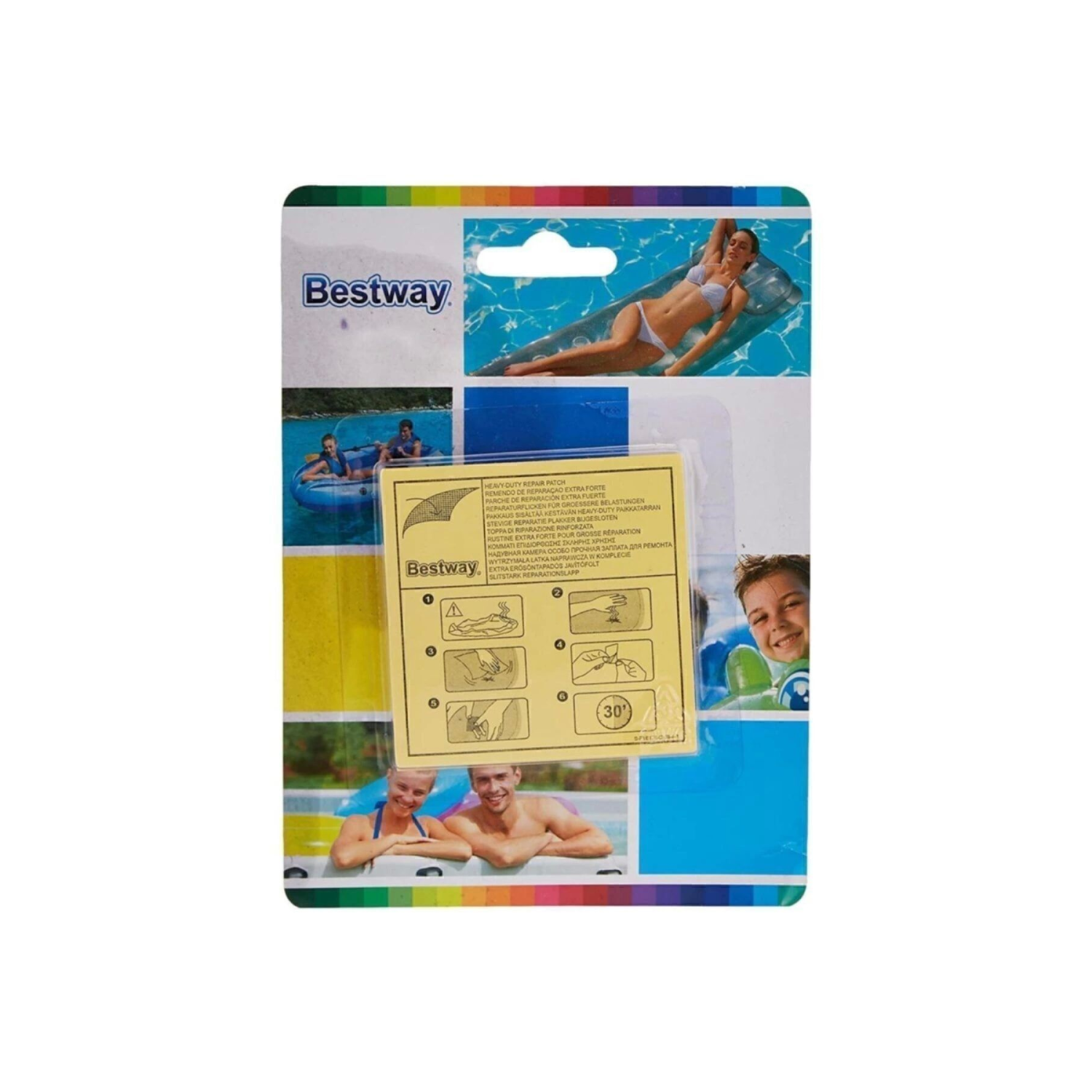 Onarım Yaması Tamir Kiti Şişme Yatak Havuz Şişme Bot Tamir Kiti 6,5x6,5 Cm 62091