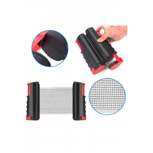 Teleskopik Taşınabilir Kaymaz Ping Pong Masa Tenisi Filesi Aparatı