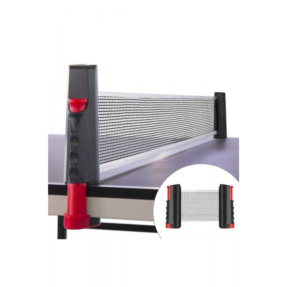 Teleskopik Taşınabilir Kaymaz Ping Pong Masa Tenisi Filesi Aparatı