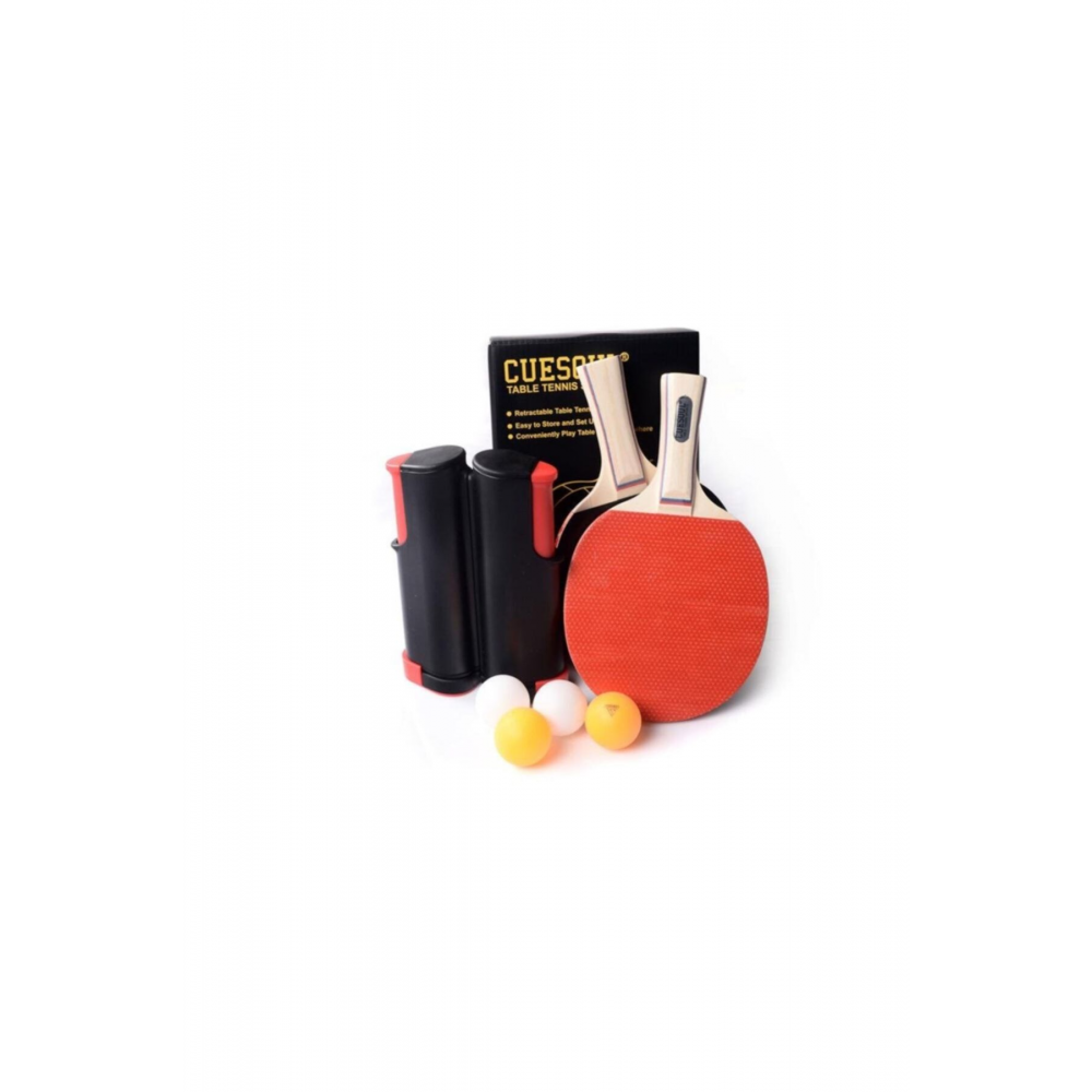Açılır Kapanır Ayarlı Masa Tenisi File 2 Raket 3 Top Set