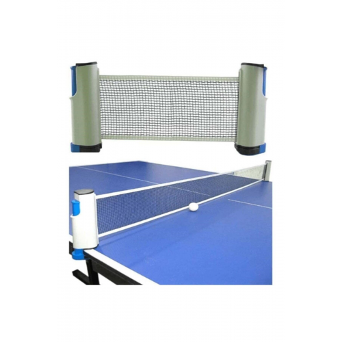 Masa Üstü Tenis File Seti Portatif Ayarlanabilir Bütün Masalar Ile Uyumlu