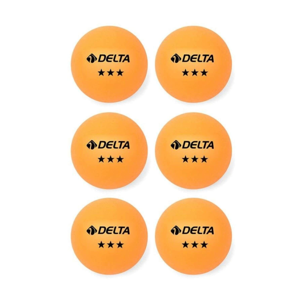 6 Adet Turuncu Masa Tenisi Topu ( Pinpon Topu )