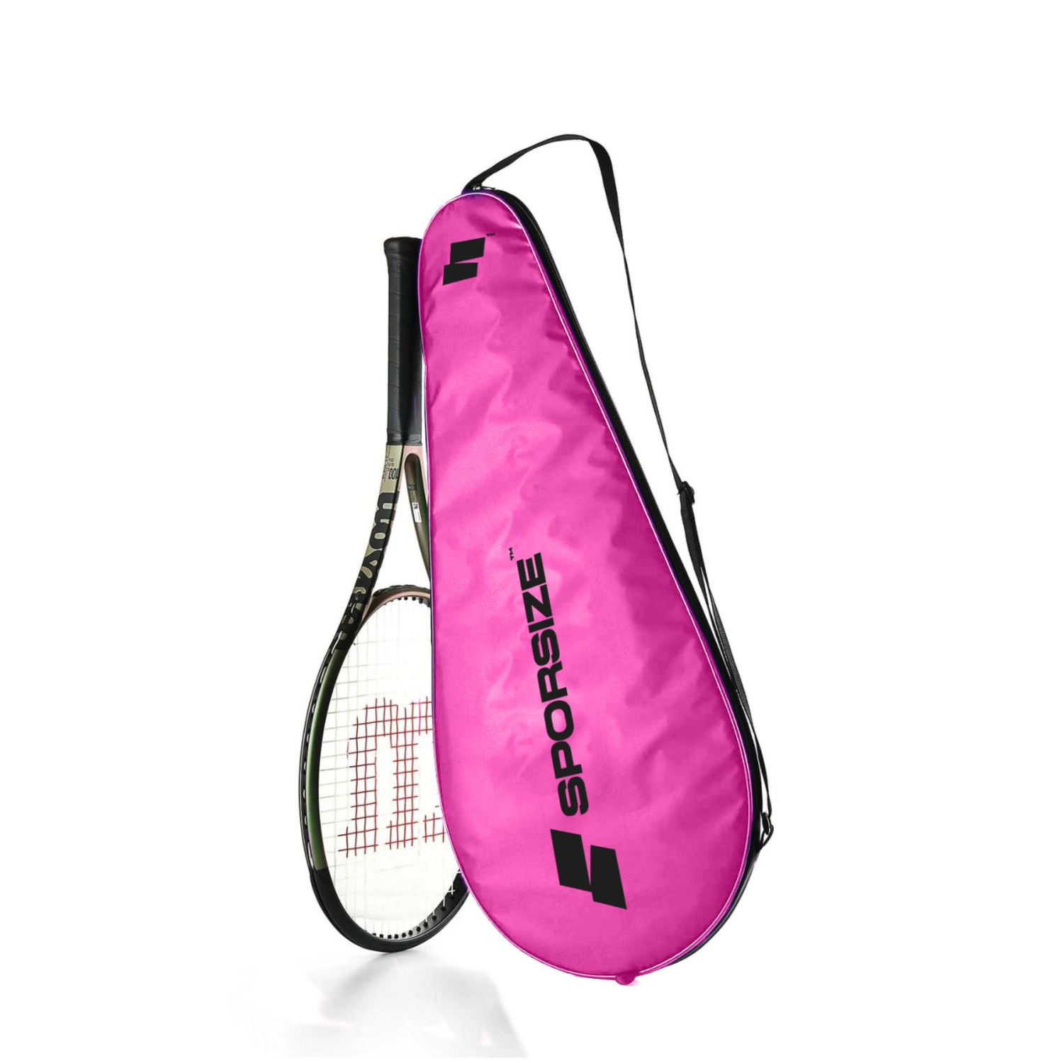 Tennis Racket Cover Tenis Raketi Kılıfı Çantası Pembe