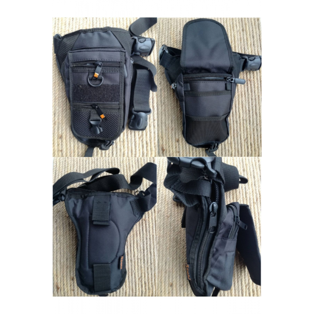 Siyah Silah Tasima Cantasi Omuz Askisi Bel Baglamali