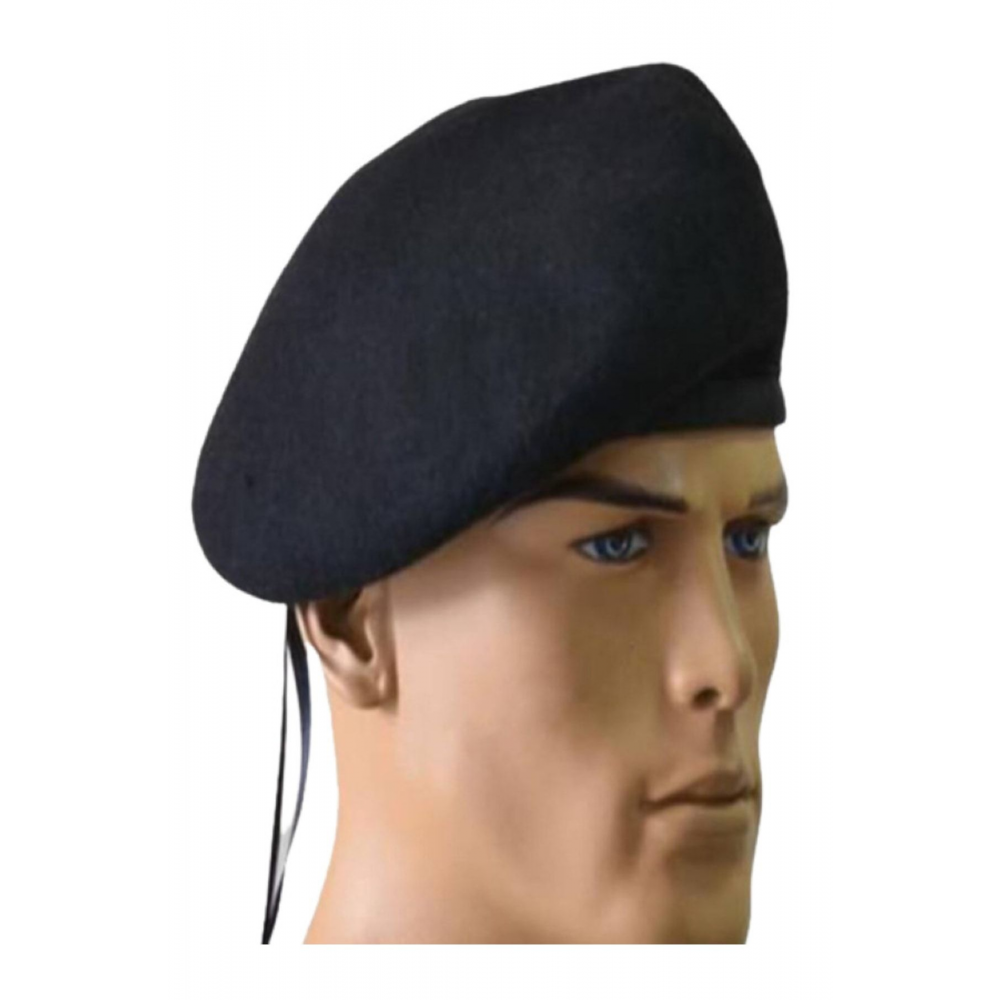 Siyah Renk Orjinal Tankci Subay Astsubay Yan Kase Bere