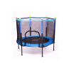 Fileli Büyük Boy Trambolin 140 Cm Çap Mavi Kolay Kurulum