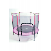 Fileli Büyük Boy Trambolin 140 Cm Çap Pembe