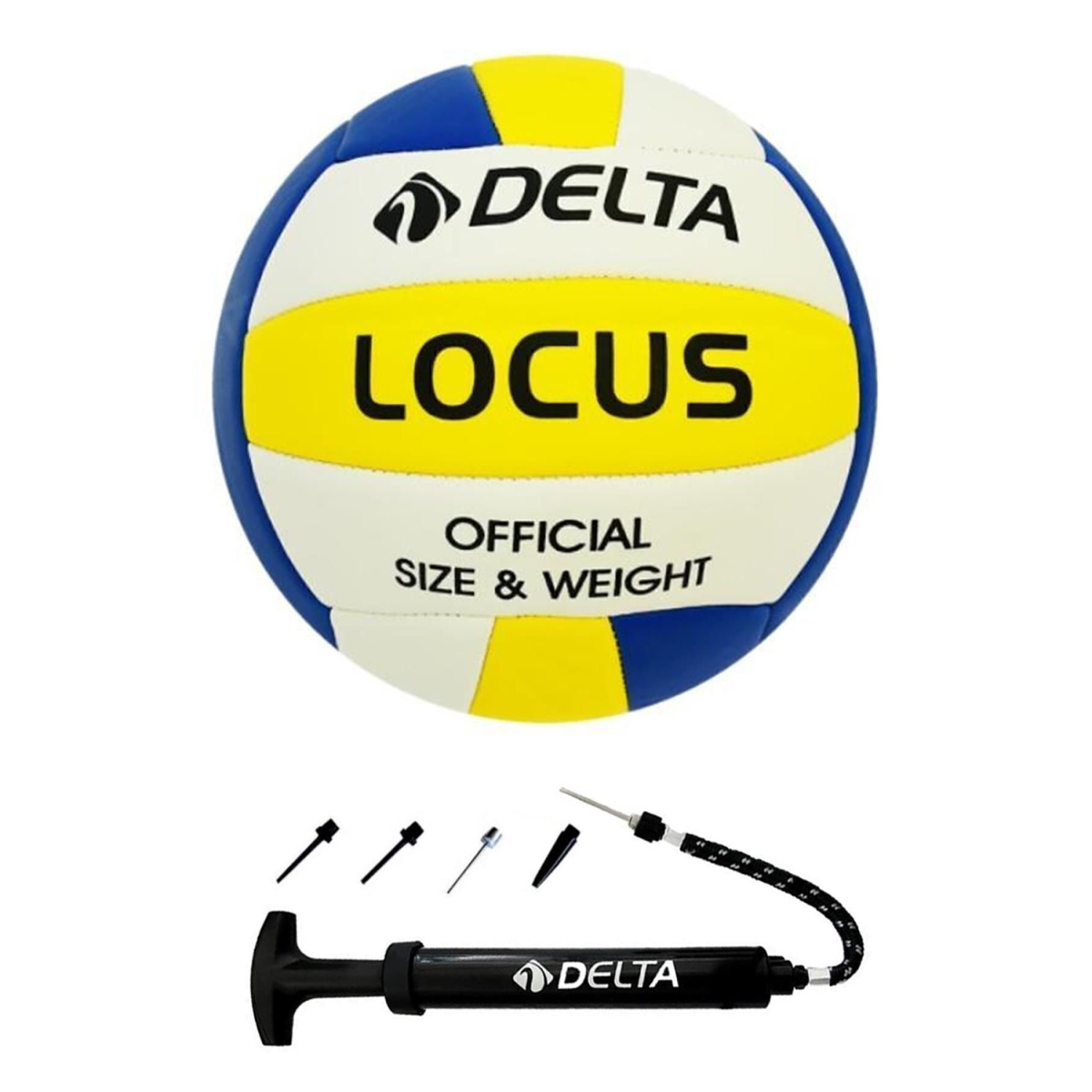 Locus Dikişli 5 Numara Voleybol Topu + Top Pompası