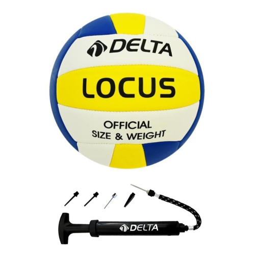 Locus Dikişli 5 Numara Voleybol Topu + Top Pompası
