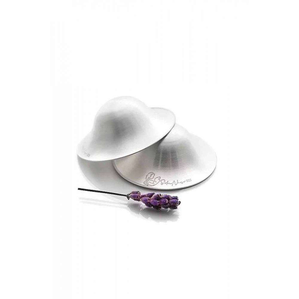 Koruyucu Gümüş Göğüs Ucu Kapakları