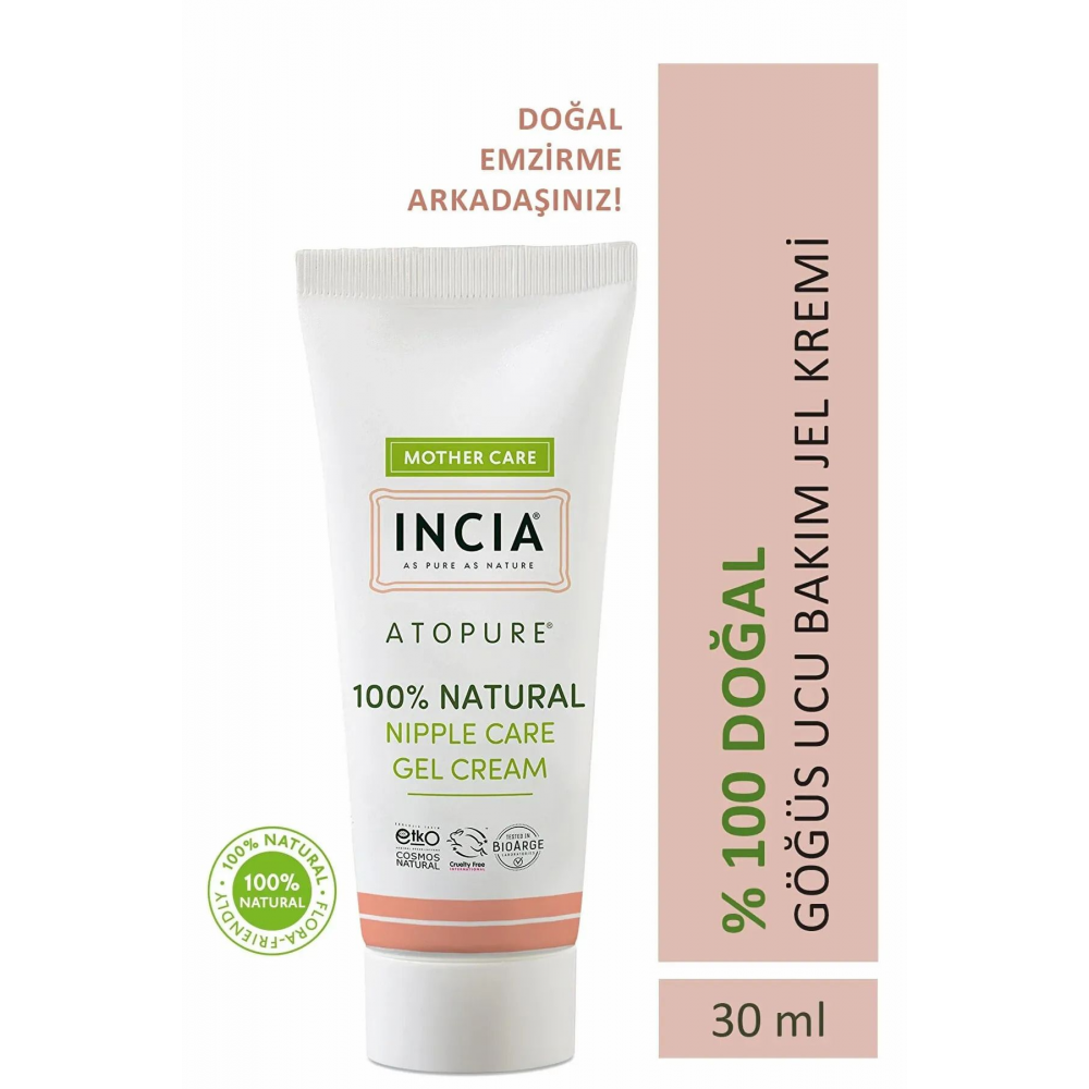 %100 Doğal Göğüs Ucu Bakım Kremi Yumuşatma Ve Koruma Lanolin İçermez 30 ml