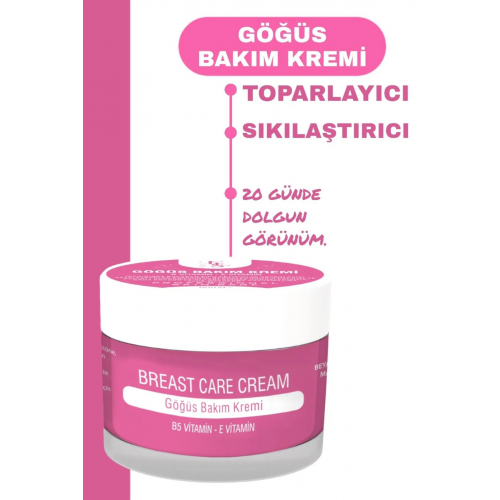 Göğüs Dolgunlaştırıcı & Dikleştirici Göğüs Sıkılaştırıcı Bakım Kremi 50ml