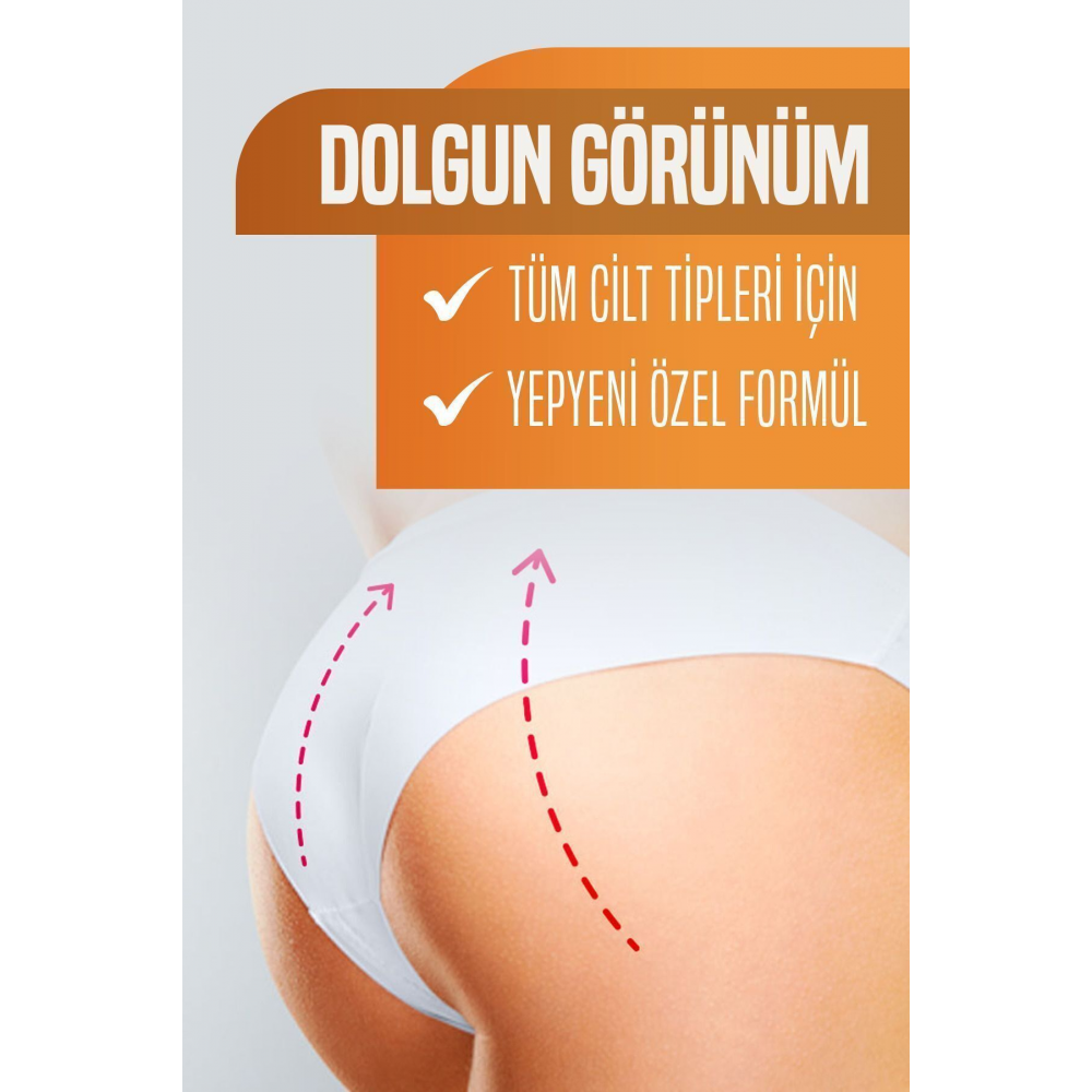 Göğüs Ve Kalça Dikleştirici & Dolgunlaştırıcı Sıkılaştırıcı Bakım Kremi 100 ml