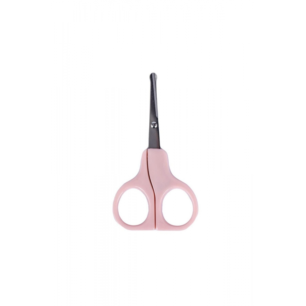 3'lü Tırnak Bakım Seti - Tırnak Makası Çıtçıt Tırnak Makası Törpü - Pembe