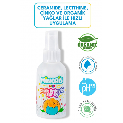Baby Organik Pişik Önleyici Sprey 100ml
