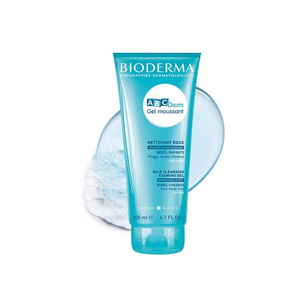 Abcderm Foaming Cleanser Bebek Ve Çocuk Saç & Vücut Yıkama Jeli 200ml