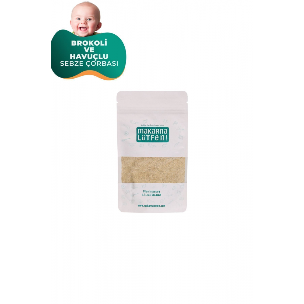 Brokoli Ve Havuçlu Sebze Çorbası ( 8. Ay-50 Gram)