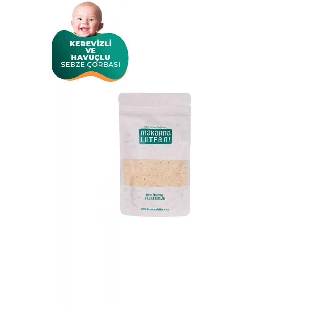 Kerevizli Ve Havuçlu Sebze Çorbası