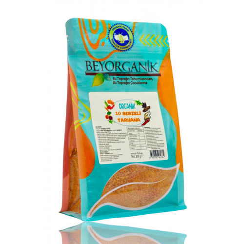 Organik 10 Sebzeli Tarhana (10 SEBZELİ) (PESTİSİT VE AFLATOKSİN ANALİZLİ) 200gr