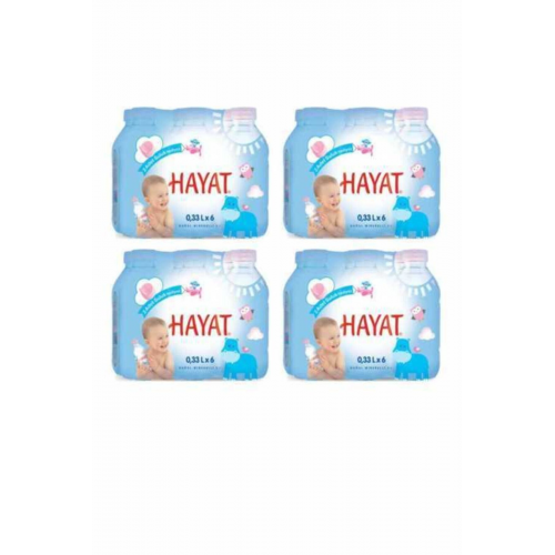Hayat Doğal Mineralli Bebek Suyu 330 ml 24'lü Paket