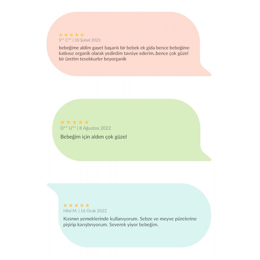 Organik Bebek Irmiği 350gr