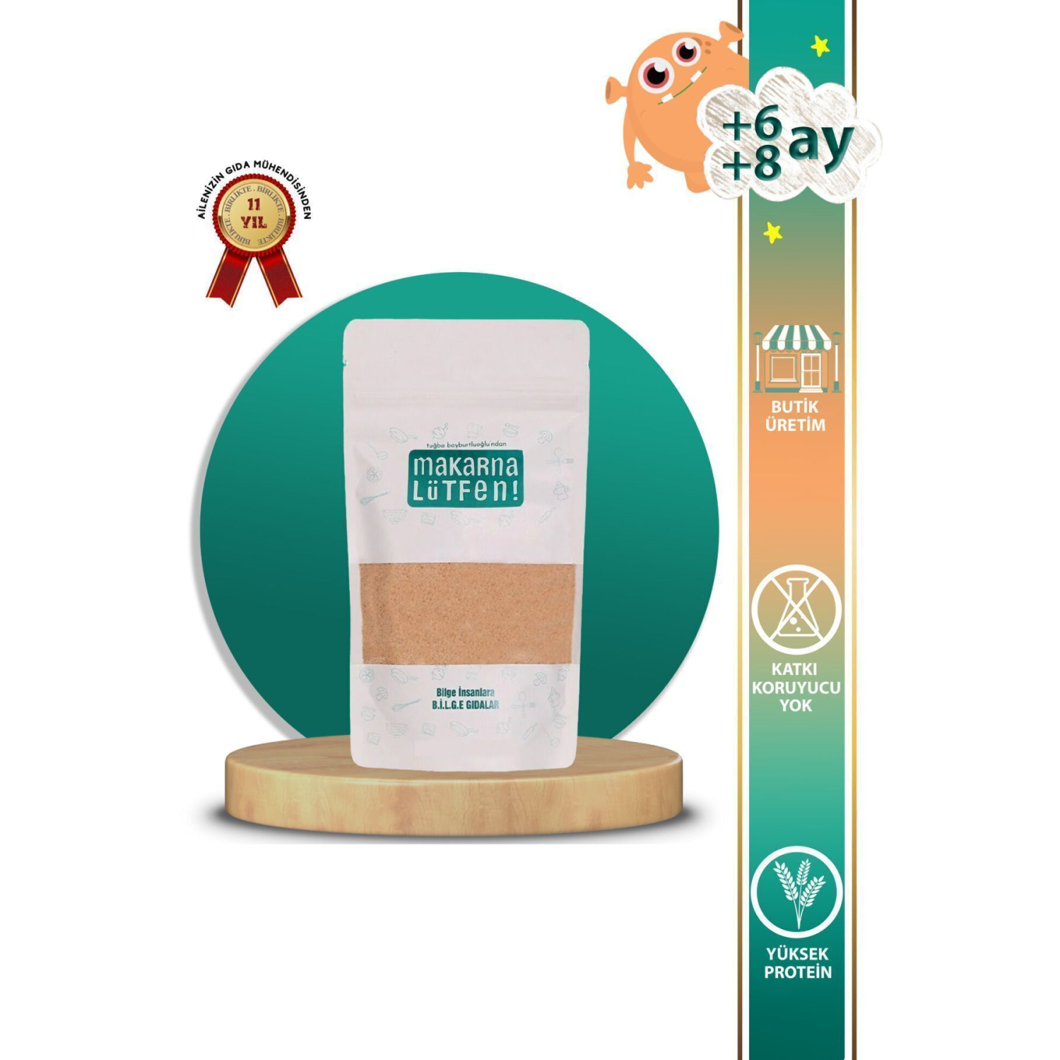 Tuzsuz Kırmızı Tarhana ( 6 8 Ay - 200 Gram)