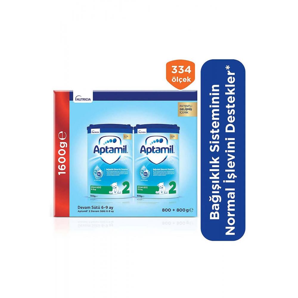 2 Devam Sütü 6-9 Ay Akıllı Kutu 800 G X 2 Adet