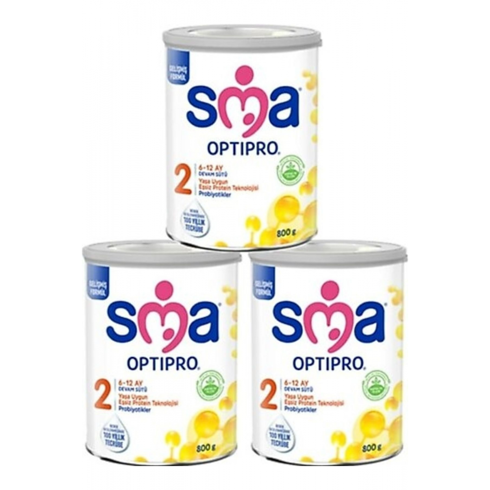 2 Optipro Probiyotik Devam Sütü 800 gr X 3 Adet
