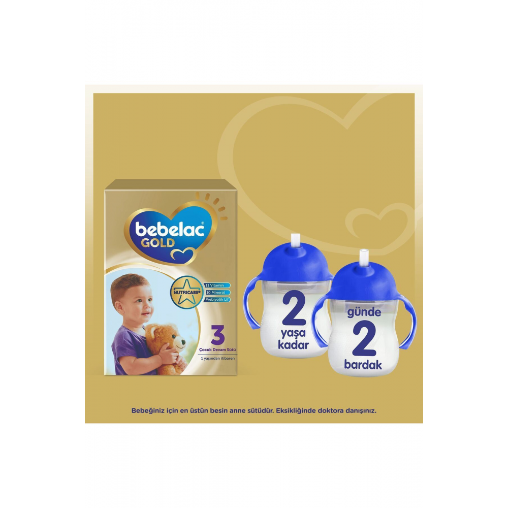 Gold 3 Devam Sütü 800 gr X 3 Adet