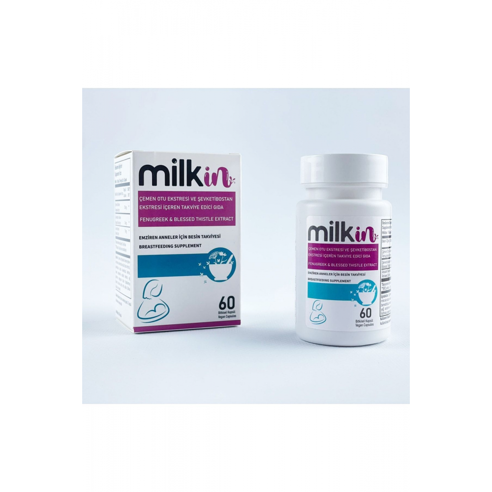 60 Bitkisel Kapsül - Anne Sütü Arttırıcı Gıda Takviyesi