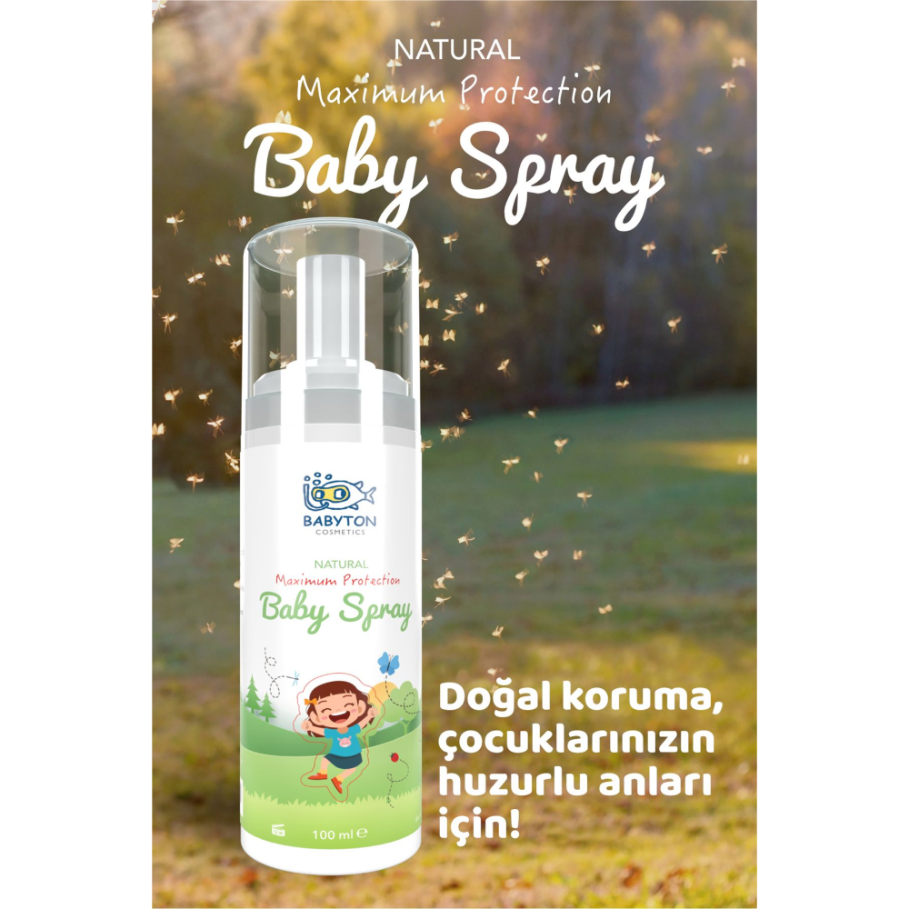 Organik Ve Doğal Içerikli Vücut Koruyucu Sprey