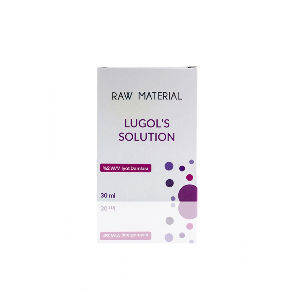 Raw Material Lugol's Solution Iyot %2 Damla 30 ml
