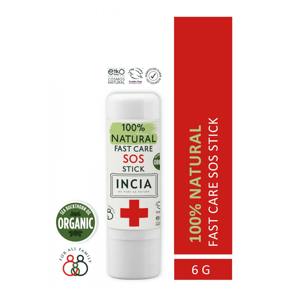 %100 Doğal Sos Stick Anlık Yatıştırıcı Organik Yalancı İğde Hızlı Koruma Bitkisel 6 G