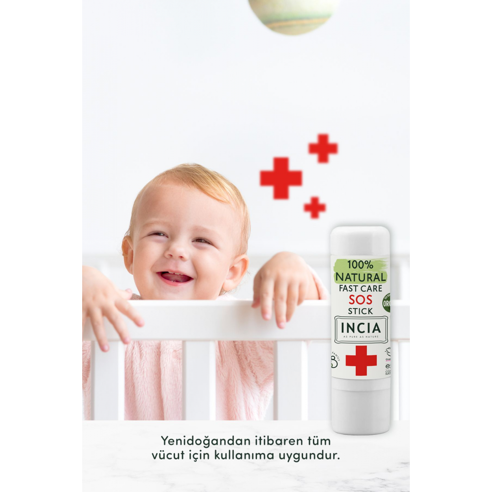 %100 Doğal Sos Stick Anlık Yatıştırıcı Organik Yalancı İğde Hızlı Koruma Bitkisel 6 G