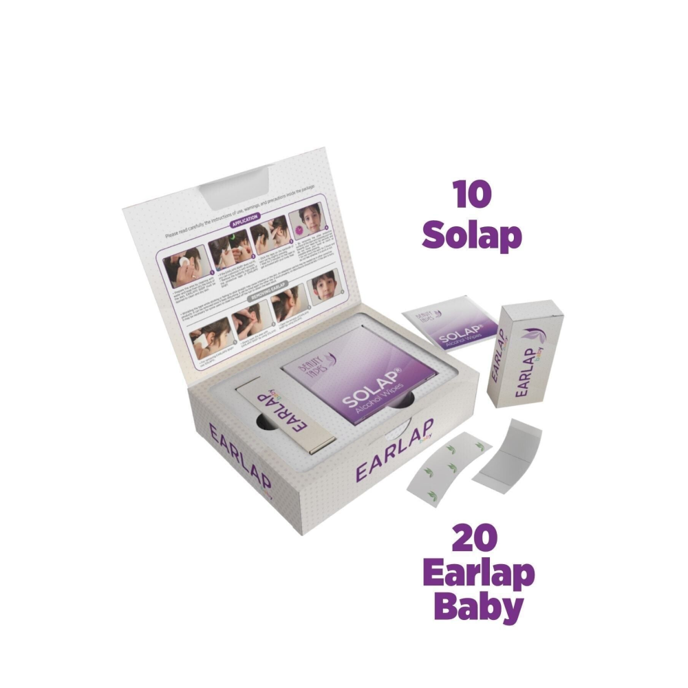 Earlap Baby Kepçe Kulak Bandı