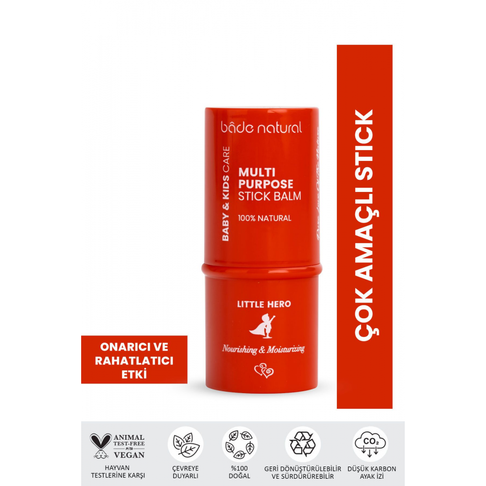 Little Hero %100 Doğal Stick Onarıcı Ve Rahatlatıcı Çok Amaçlı