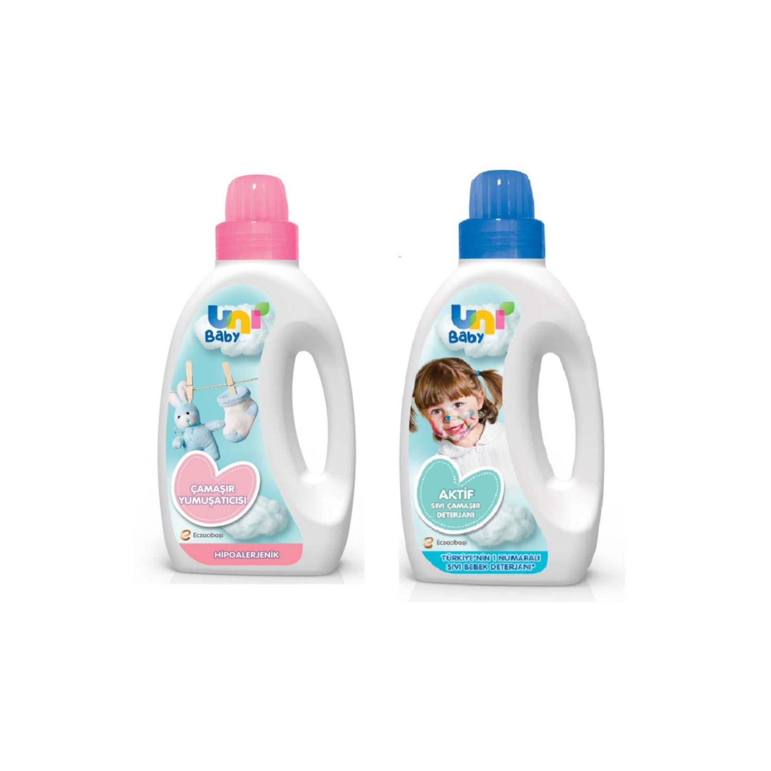 1500 ml Aktif Çamaşır Deterjanı Ve Yumuşatıcı