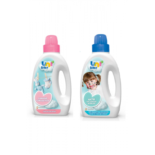 1500 ml Aktif Çamaşır Deterjanı Ve Yumuşatıcı