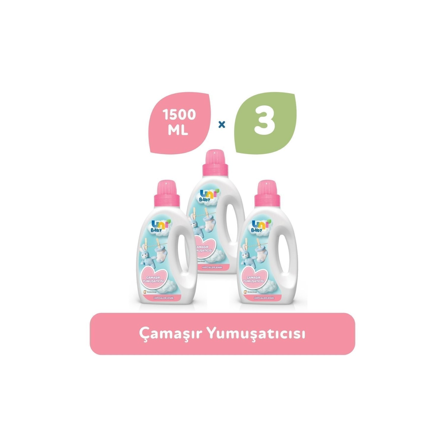 Çamaşır Yumuşatıcı 1500 ml X 3 Adet