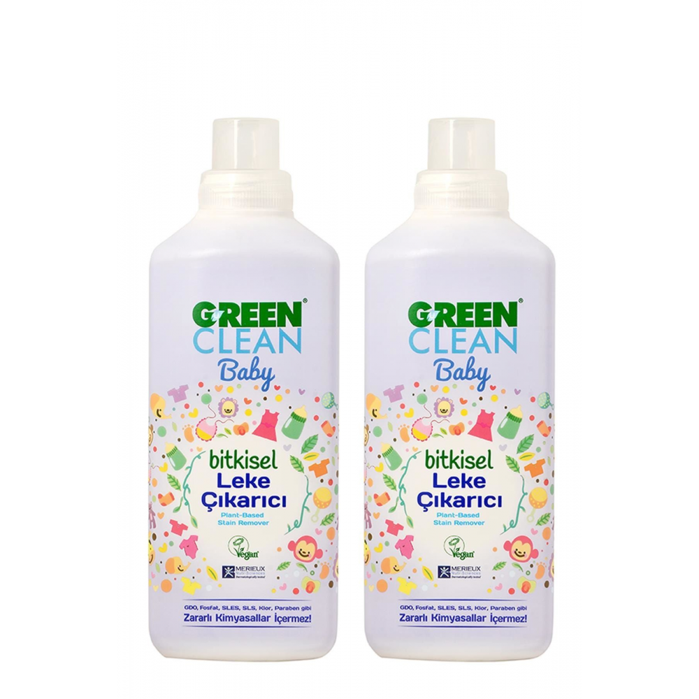Baby Bitkisel Leke Çıkarıcı 1000 ml - 2'li Set