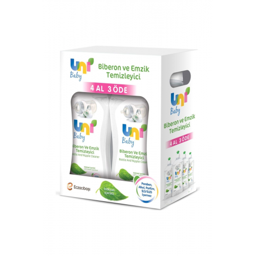 Biberon ve Emzik Temizleyici Set 4'lü 500 ml