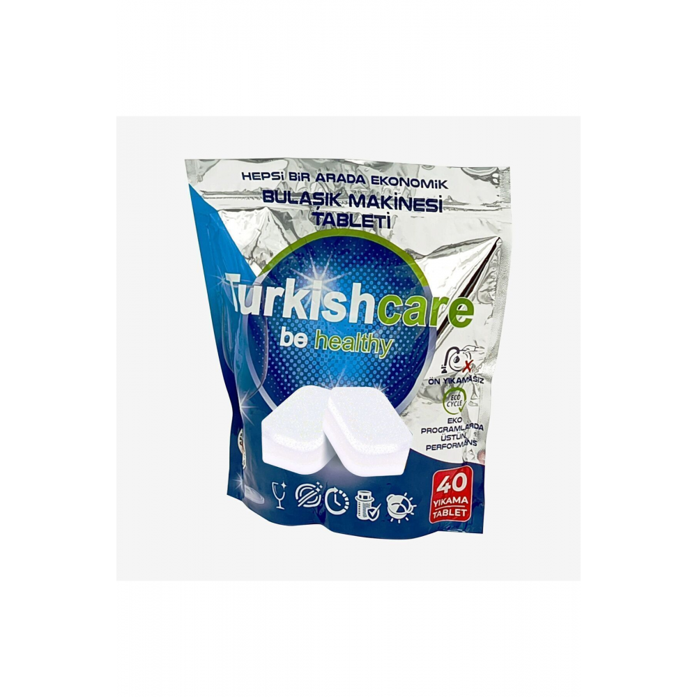 Hepsi Bir Arada Ekonomik 40 Yıkama Bulaşık Deterjanı Premium Tablet