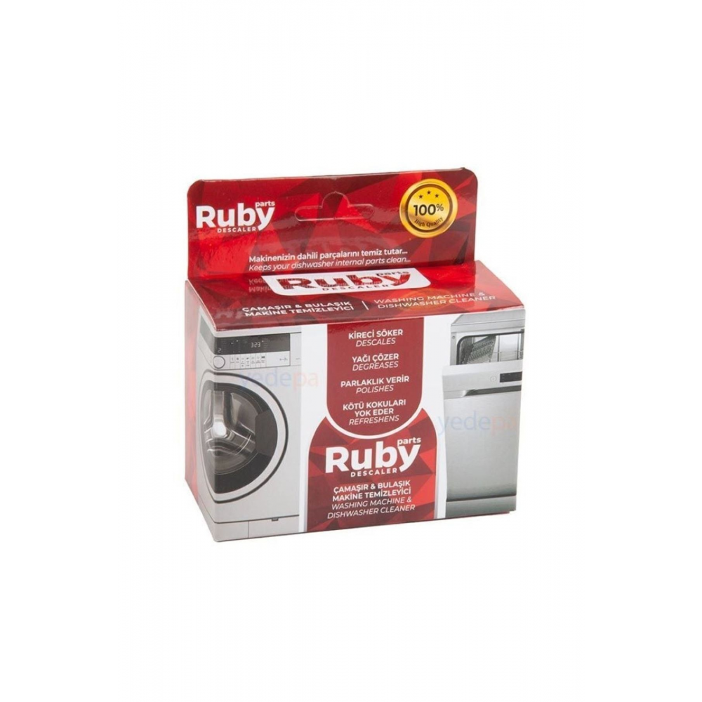 Çamaşır ve Bulaşık Makinası Temizleyici 5 Paket