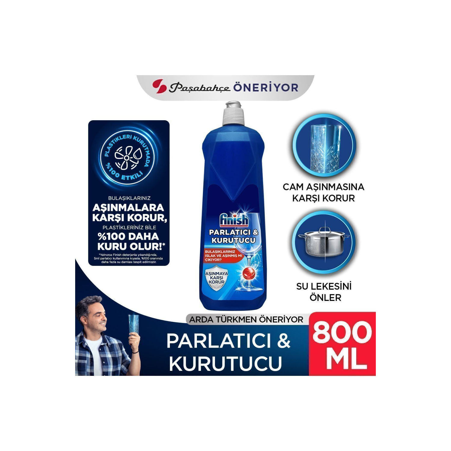 Bulaşık Makinesi Parlatıcı & Kurutucu 800 ml