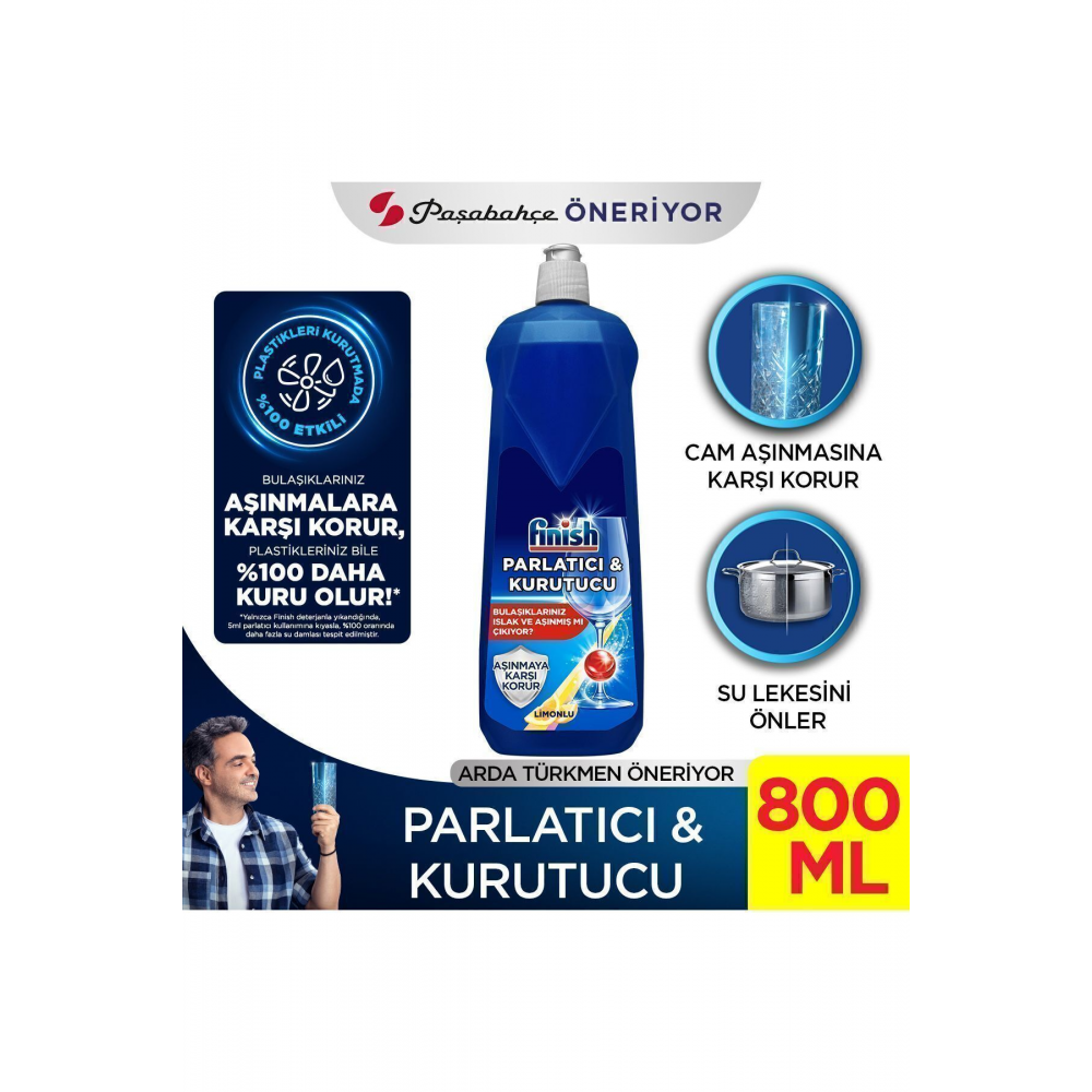 Limonlu Bulaşık Makinesi Parlatıcı & Kurutucu 800 ml