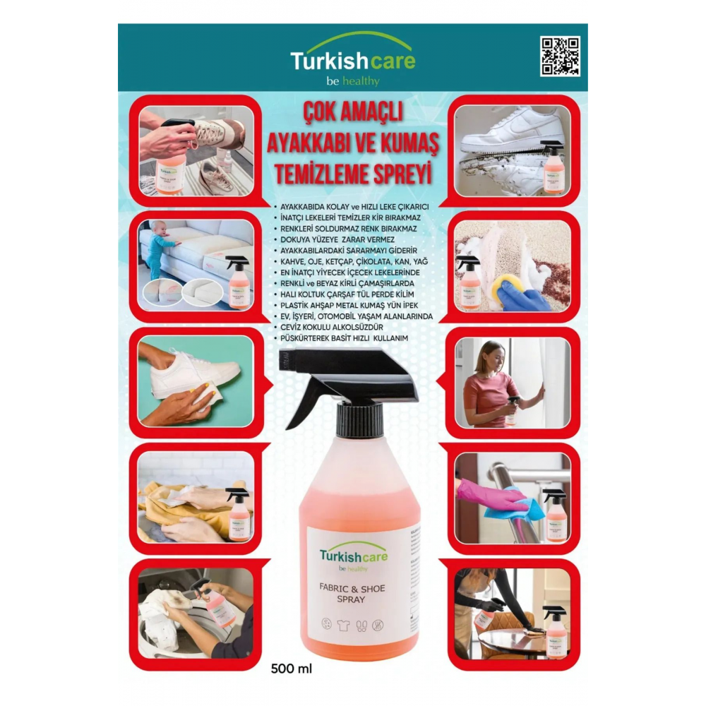 Çok Amaçlı Leke Çıkarıcı Sprey 500 ml