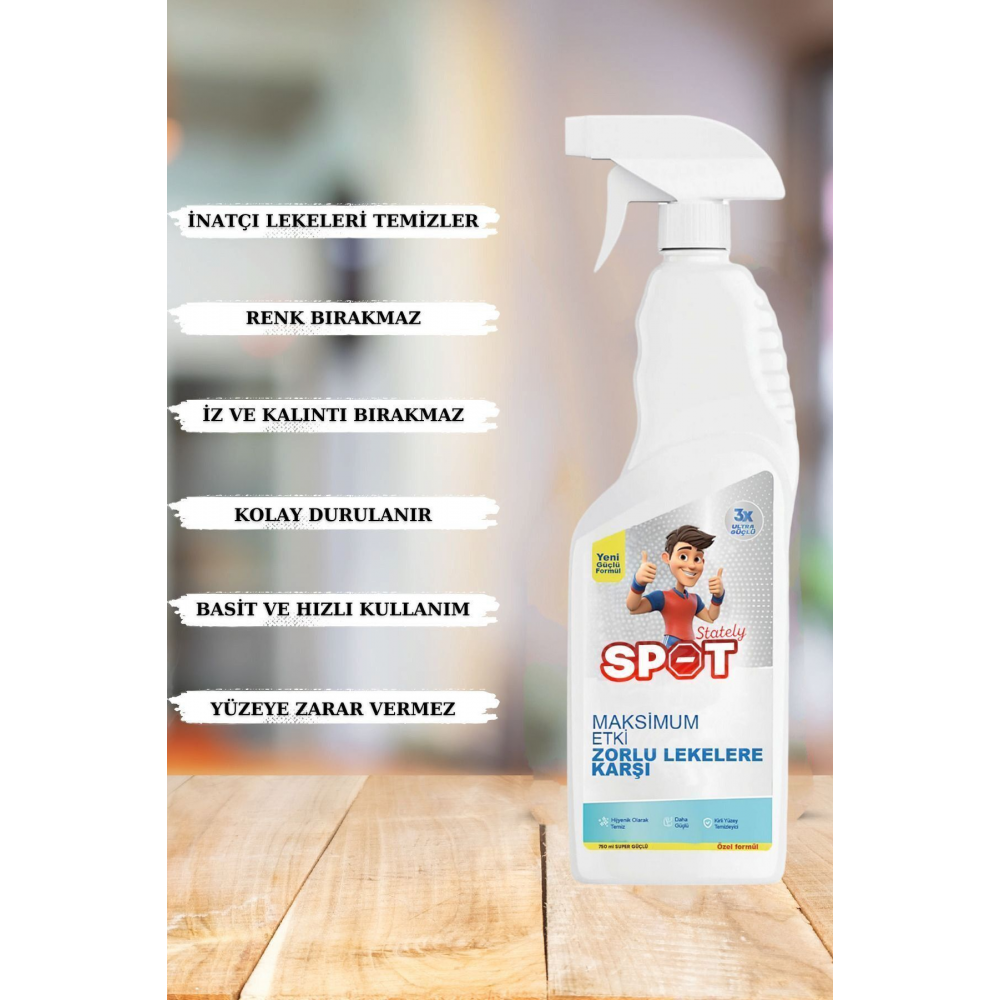 Leke Çıkarıcı ( Lekelere Stop Stain Spot Remover Forte ) 750ml